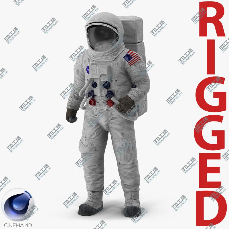 images/goods_img/20210113/A7L Spacesuit Rigged for Cinema 4D 3D model/1.jpg